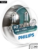 2 x Ampoule de phare H7 55W Philips Xtreme / Jaguar XJ8 de 1998 à 2002