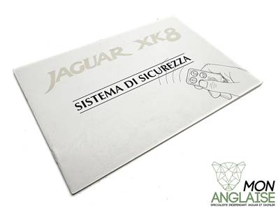 Manuel du système de sécurité italien / Jaguar XK8 de 1997 à 2002