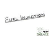 Badge - logo "Fuel Injection" / Jaguar XJ Serie 2 6 Cyl. - V12 de 1973 à 1979