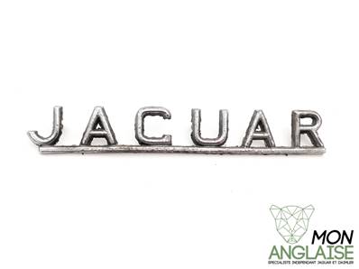 Emblème métal "Jaguar" / Jaguar XJ Serie 1 6 Cyl. - V12 de 1968 à 1973
