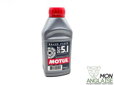 Liquide de frein Motul Dot 5.1 500ml Jaguar New XJ 4 Cyl. - V8 - V6 de 2010 à 2013