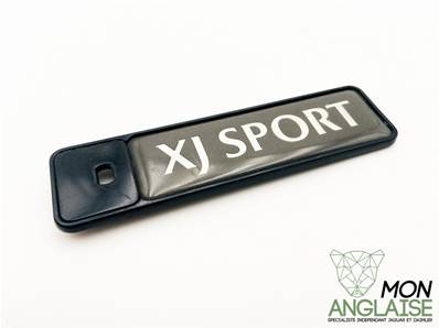 Badge - logo XJ Sport / Jaguar XJ8 de 1998 à 2002