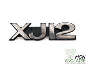 Emblème de coffre "XJ12" / Jaguar XJ Serie 1 V12 de 1968 à 1973