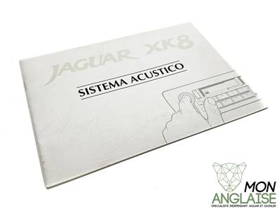 Manuel du syteme audio italien / Jaguar XK8 de 1997 à 2002