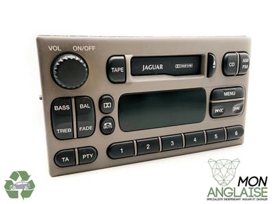 Autoradio lecteur cassette vison / Jaguar S-Type V6 - V8 Essence de 1999 à 2002