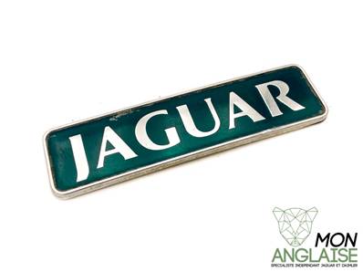 Badge de coffre Jaguar vert et argent / Jaguar X300 de 1995 à 1997