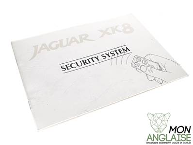 Manuel du système de sécurité anglais UK / Jaguar XK8 de 1997 à 1998