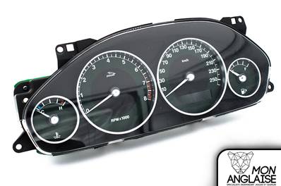 Compteur - Odomètre (Km/h) / Jaguar X-Type Essence de 2001 à 2003