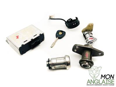 Ensemble barillets - transpondeur et 1 clé / Jaguar XK8 de 1997 à 1999