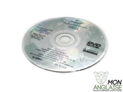 DVD de navigation GPS France / Jaguar XK8 de 1997 à 2006