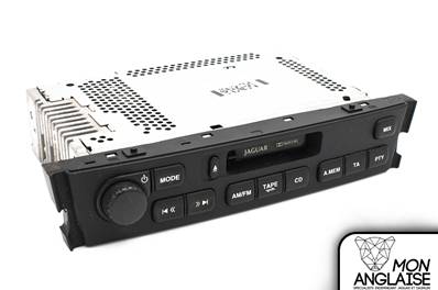 Autoradio lecteur cassette (avec navigation) / Jaguar S-Type V6 - V8 Essence de 2002.5 à 2003