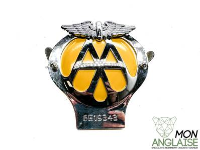 Badge de calandre Automobile Association / Jaguar S-Type V6 - V8 de 1999 à 2008
