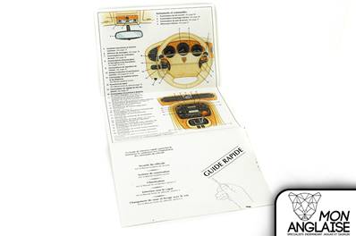 Guide d'utilisation rapide / Jaguar XJ8 de 1998 à 2002
