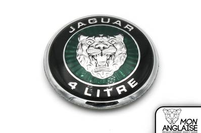 Badge de capot 4.0L / Jaguar S-Type V8 Essence de 1999 à 2002